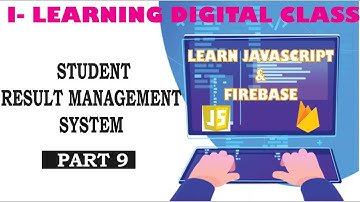 Student Result Management System(How to create custom alert box in javascript) part 9