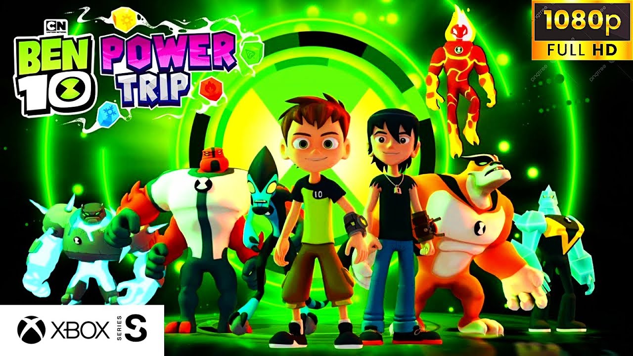 Ben 10 Power Trip Gameplay Walkthrough Part 1 (FULL GAME) 1080P 60FPS ...