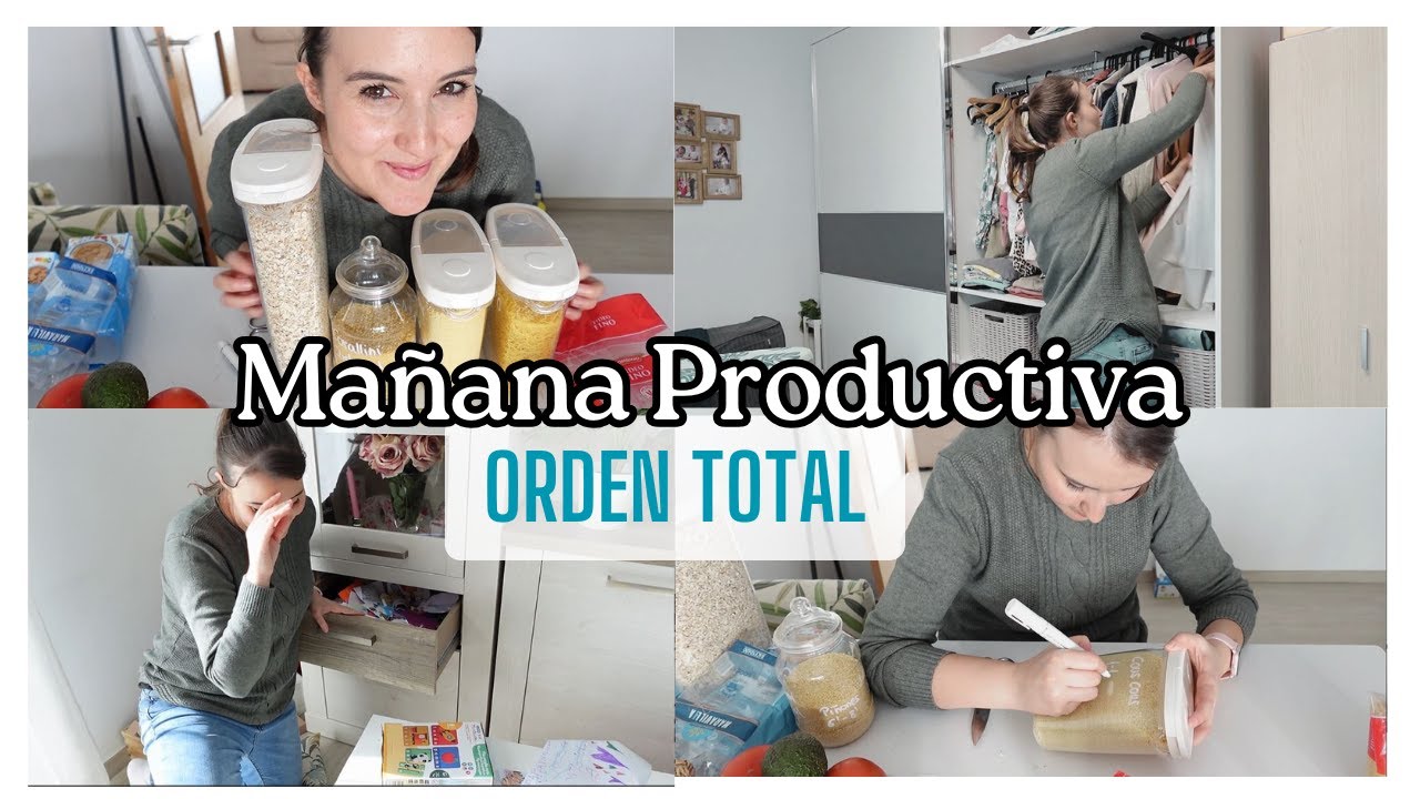 Mañana Súper Productiva en Casa: Limpieza, Orden y Compras. Motívate