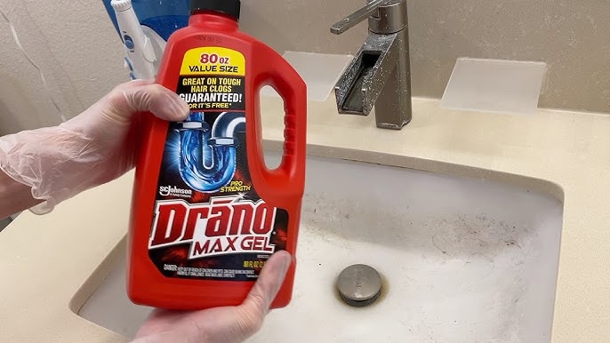 Drano Bathroom Max Gel Drain Cleaner 770ml