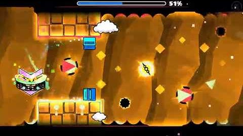 Geometry Dash World (Daily Level) - Simple Sun by UserMatt18