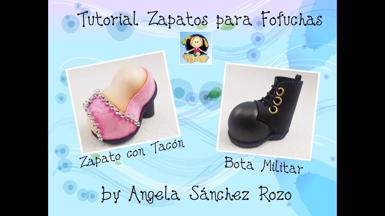 Tutorial: Zapato con tacón y Bota Militar By Angela Sanchez