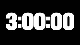 3 Hour Timer for Study, Work & Focus!! ⏱️