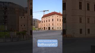 Where does the name Ballhausplatz come from? #history #ballhausplatz #vienna