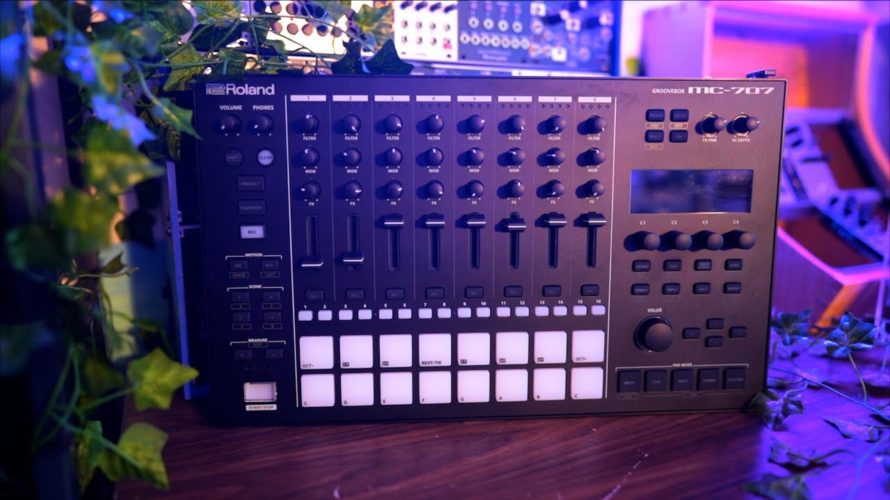 Roland MC707 First Look // Checking Out the New Scenes Mode and Arranging a Song YouTube