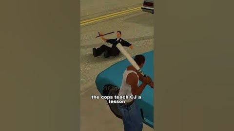 what happened if you attack to your car in front of Cops in all GTA games