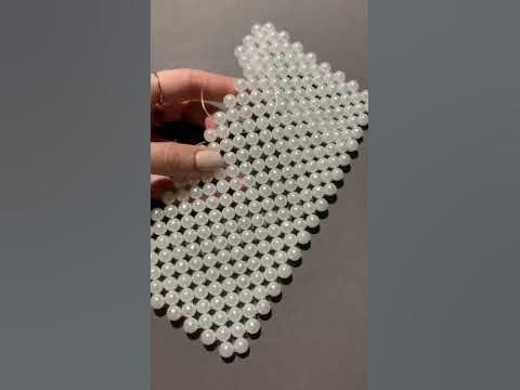 Сумка из жемчужных бусин своими руками, есть подробный мастер класс ...