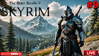 🔴LIVE - The Elder Scrolls V: Skyrim - Episode 9 #skyrim #roadto1ksubs #livestream