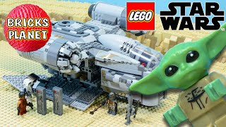 LEGO Star Wars The Mandalorian 75292 The Razor Crest | Stop Motion Review