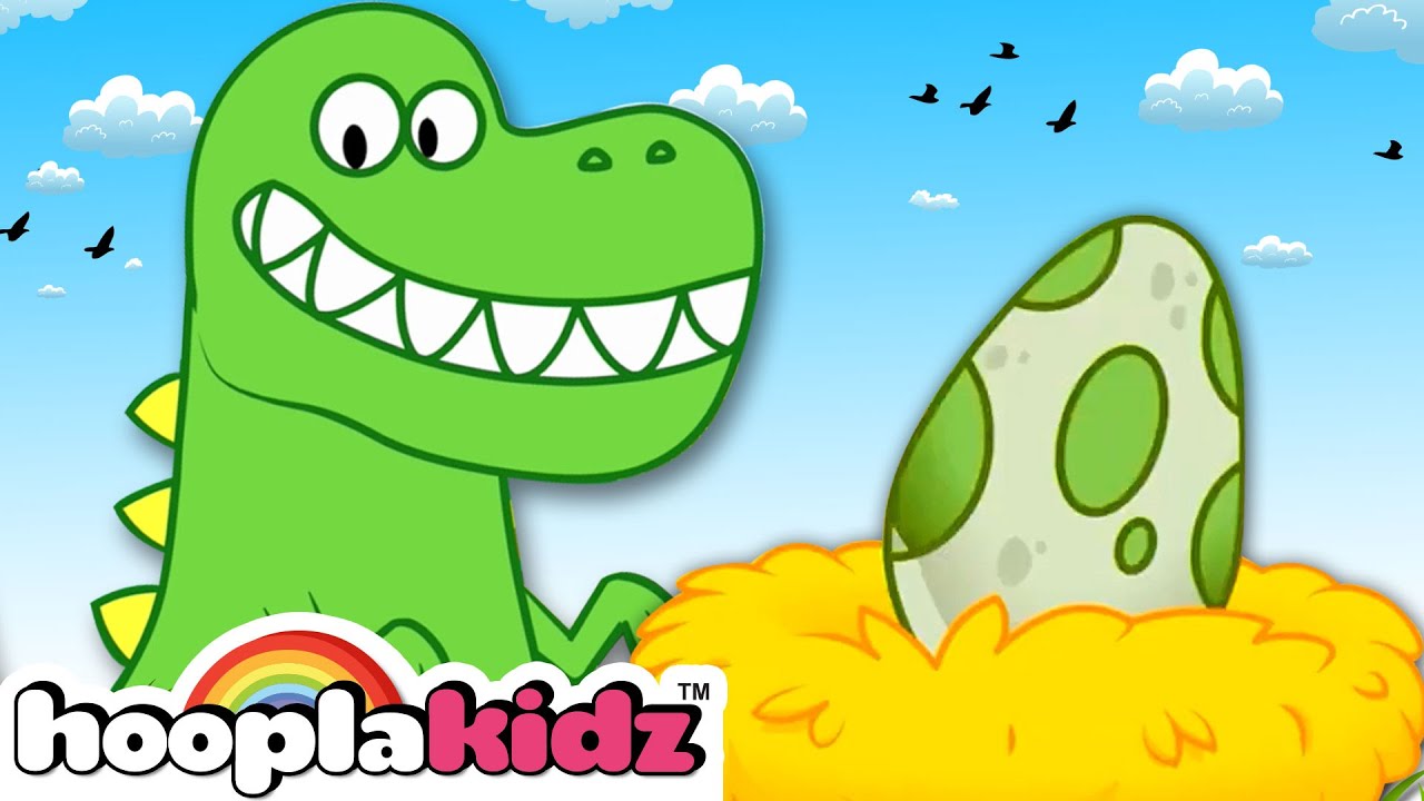 Dinosaur Song (NEW) For Kids by @hooplakidz