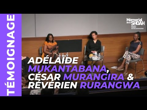 Témoignages : Adélaïde Mukantabana, César Murangira et Révérien Rurangwa