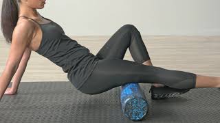 Amazon Basics High Density Round Foam Roller for Exercise and Recovery   24 Inch, Black