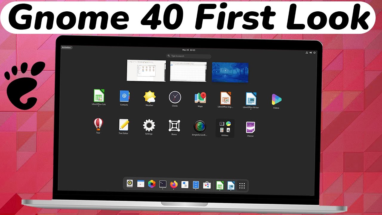 Gnome 40 Top Features Gnome 40 Review Gnome 40 Whats New YouTube
