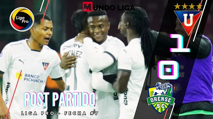 ¡CON GOLAZO DE ANGULO LIGA SIGUE EN PELEA¡ - LIGA 1 vs ORENSE 0  - #LIGAPRO