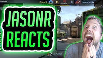 JASONR REACTS TO "CSGO Pros & Casters React to INHUMAN JasonR Plays!