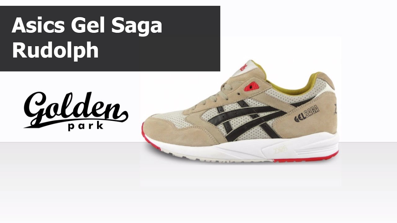 Обзор Asics Gel Saga Rudolph, асикс гель сага - YouTube