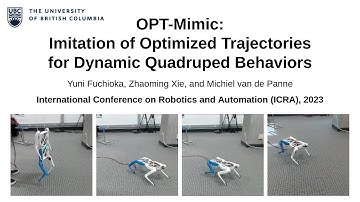 ICRA 2023: OPT-Mimic (Results Video)