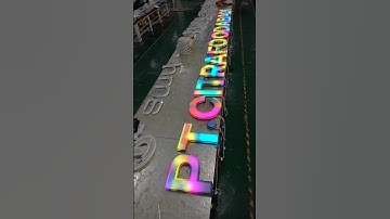 Static sign = zero attention! LED moving marquee ✨ catches every eye on the street #lightdisplay