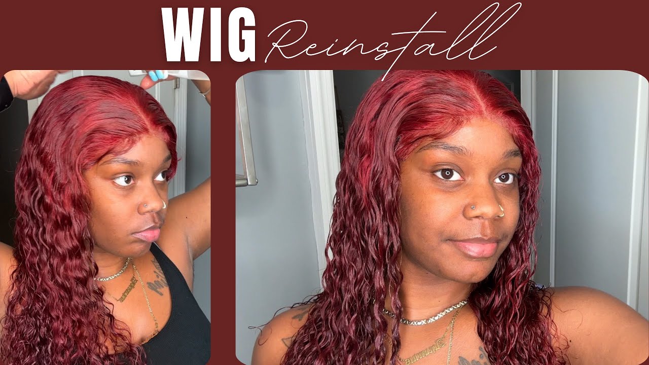 Re Installing A Closure Wig Raw Virgin Hair YouTube Re installing a closure wig raw virgin hair youtube
