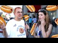 Asking Strangers If Hot Dogs Are a Sandwich or Not?