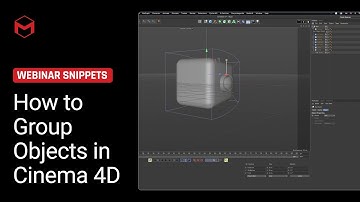 Grouping Objects in Cinema 4D