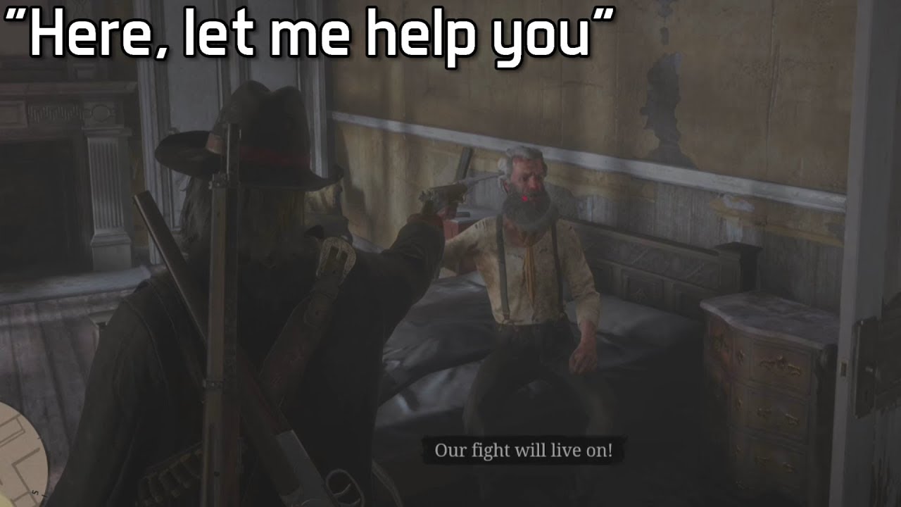 Red Dead Redemption 2 - "Let me help you" - YouTube