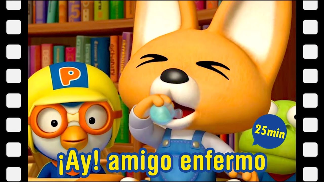 E02 ¡Ay! Amigo enfermo! (25min) | mini película | Pororo el pequeño pingüino