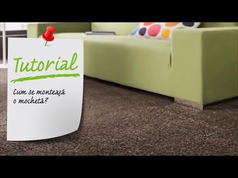 Tutorial VIDEO - Cum se monteaza mocheta? (montaj mocheta)