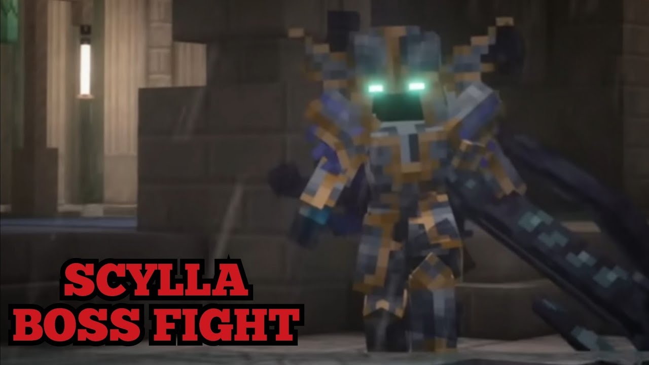 Minecraft L_Ender 's Cataclysm: Scylla Boss Fight ( 1.21.1 Mod )
