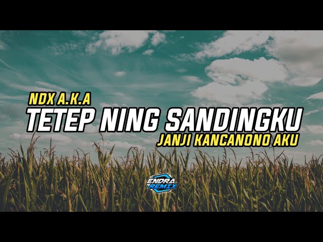 tetep ning sandingku ( janji kancanono aku ) NDX a.k.a - REMIX slow bass terbaru 2022 class=