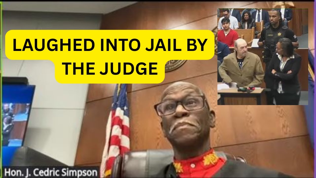 UNUSUAL JUDICIAL CONDUCT??? Judge Simpson Laughs While Attorney Argues Against Jail Time
