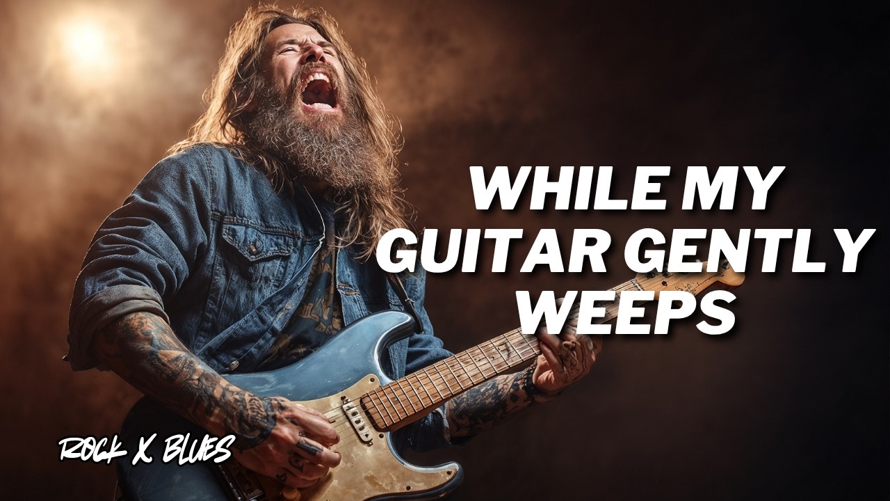While My Guitar Gently Weeps – Blues Rock Cover 🔥 Rock X Blues