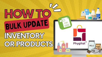 How To Update Bulk Inventory On Phygital24 | Store Inventory Update | Phygital24 Admin Dashboard