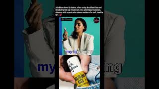 Alia Bhatt Loves Lip Balms, Often Using Brazilian Kiss And Rhode Peptide Lip Treatment.