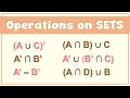 Operations on sets  union intersection difference and complement of a set  ms rosette