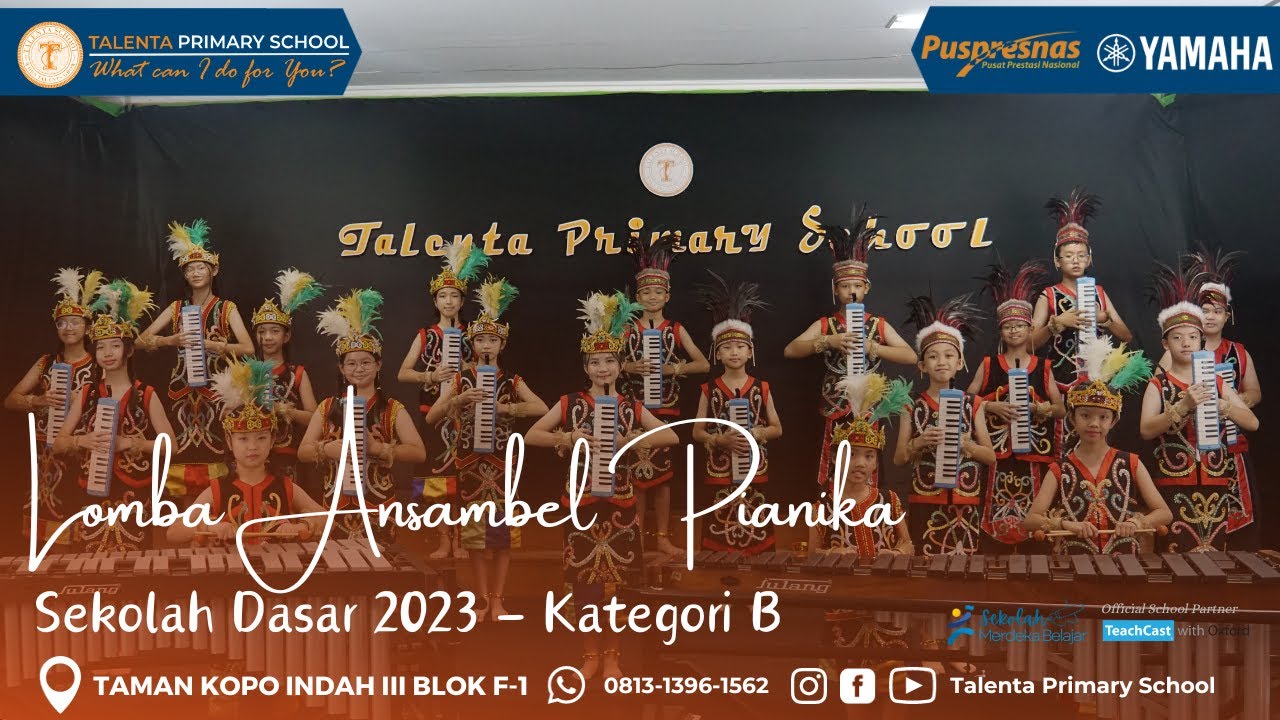 Lomba Ansambel Pianika Sekolah Dasar 2023 - Kategori B - SD Talenta - Kab. Bandung - Jawa Barat