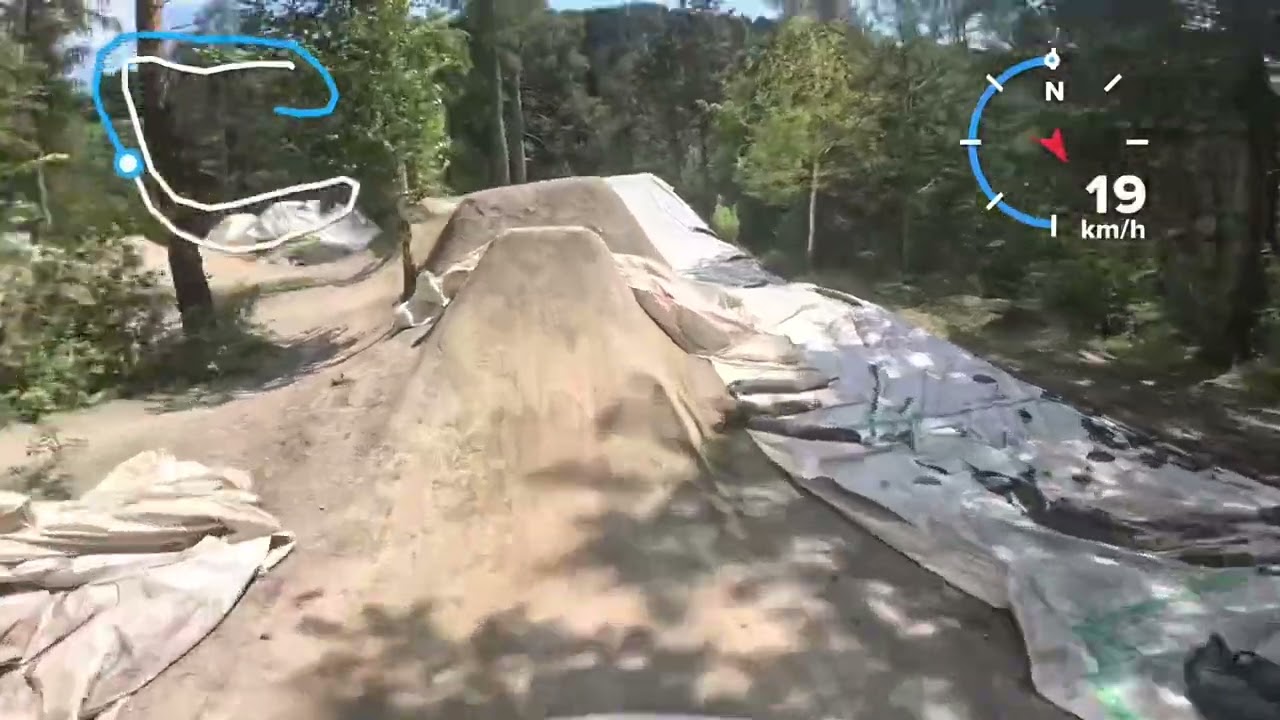 Bmx trails, with gps
