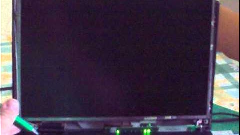 Thinkpad T43 screen problem
