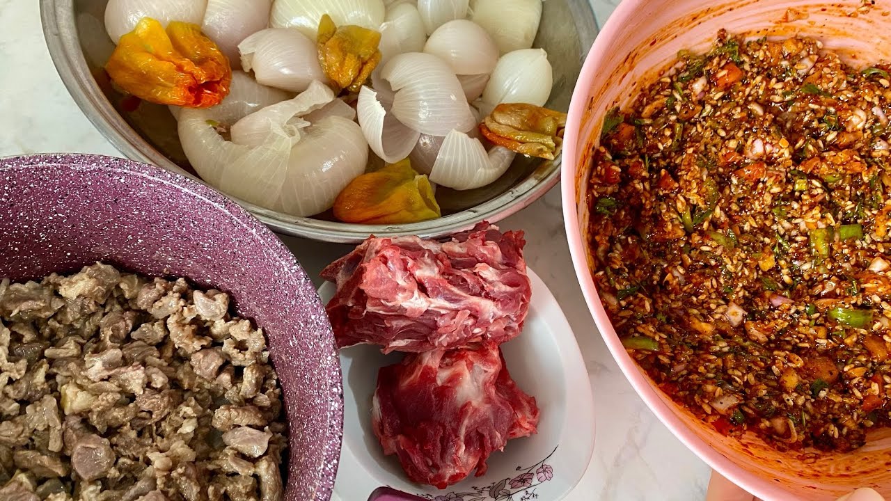 ????Etli Soğan Dolması Tarifi????Dolma Nasıl Yapılır?ana yemek tarifleri