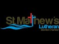 Drone footage of st matthews ev lutheran church