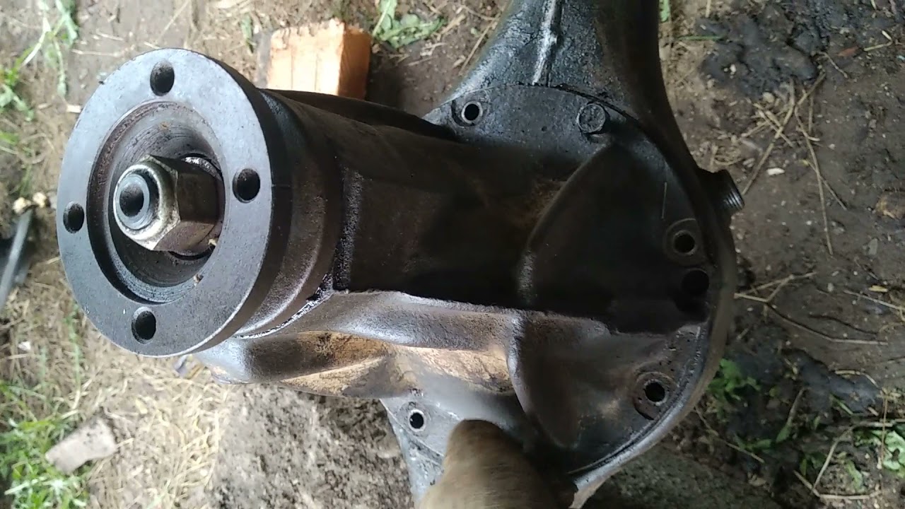 Укорачивание моста ваз # колея 70 на минитрактор - YouTube