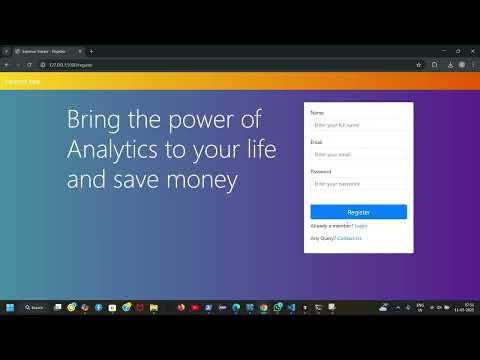 FULL STACK EXPENSE TRACKER PROJECT