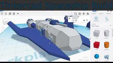 Tinkercad Spaceship Build