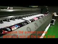 Blueprint 5M solvent printer Konica 1024i.