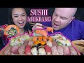 SUSHI MUKBANG WITH DOUBLE A LETS EAT SASVlogs