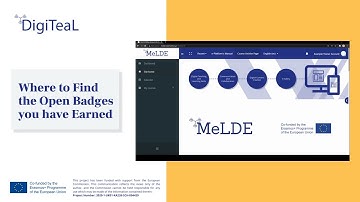 4 | DigiTeaL | Open Badges Guide | Where to find the Open Badges you have earned