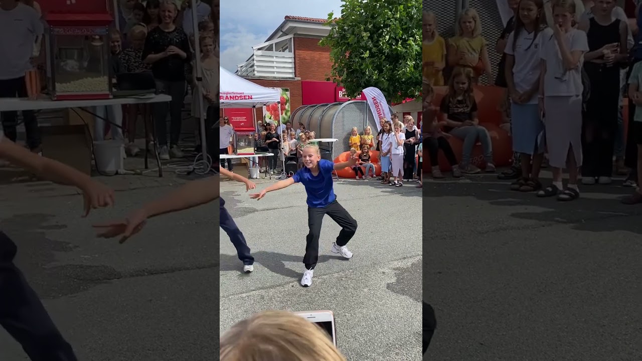 Hinnerup byfest❤️mig Karla der danser👏🏼