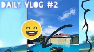 Shadiq,Gavin,Valerie Dan Saddam Mandi Di Kolam Renang