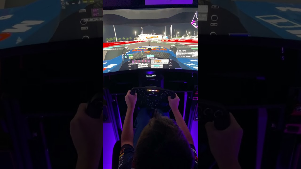 Adrian’s Race at the Yas Marina Circuit