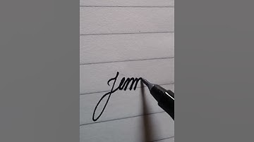 Jennie name in cursive writing#cursive#writing#jennie#khushicursivewriting#short